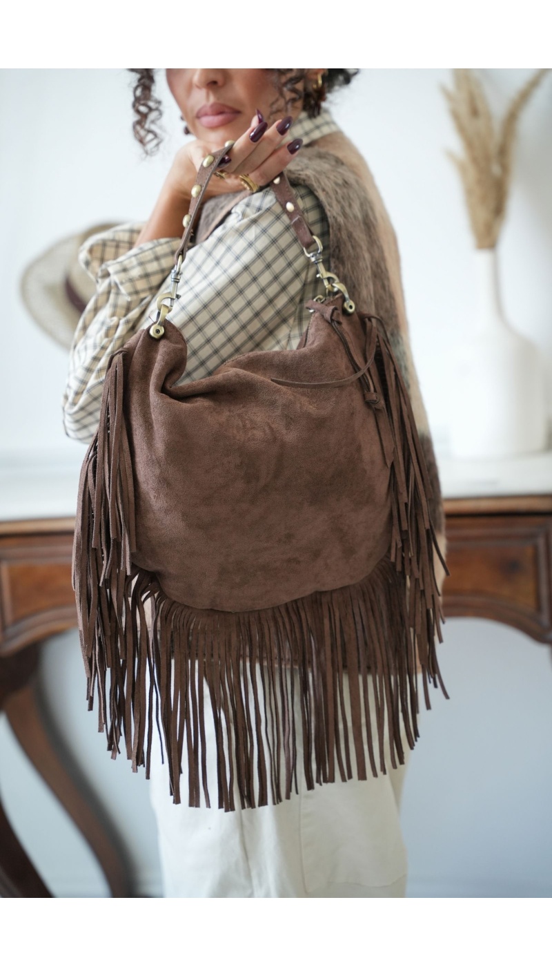 Sac Franges Choco SAMSON Noho - 3 | Accueil