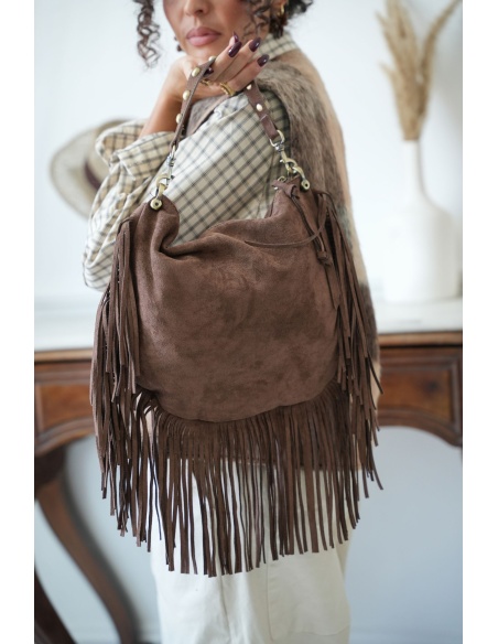 Sac Franges Choco SAMSON Noho - 3 | Accueil