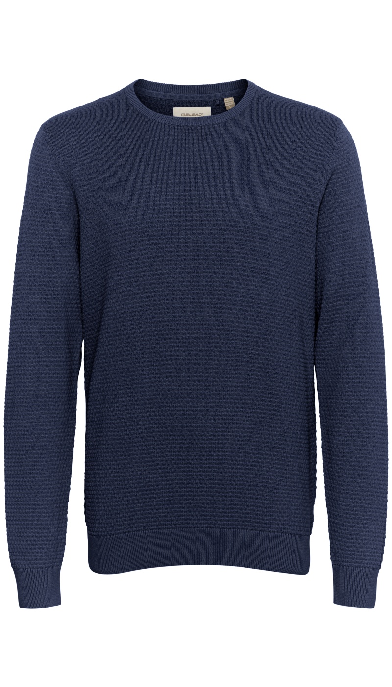 Pull Gauffre Marine BHREDHILL BLEND - 5 | TOPS