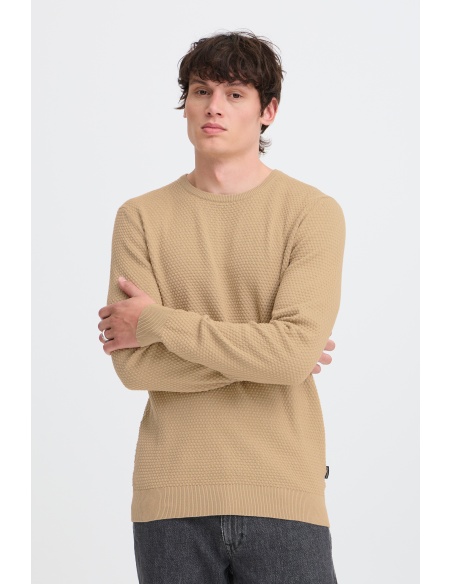 Pull Gaufré Beige BHREDHILL BLEND - 2 | HAUTS