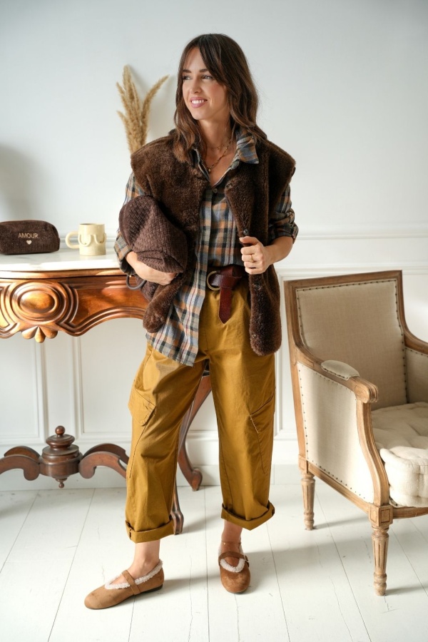 Gilet Coffe VILA VIFALLULAH VILA - 1 | Welcome 2