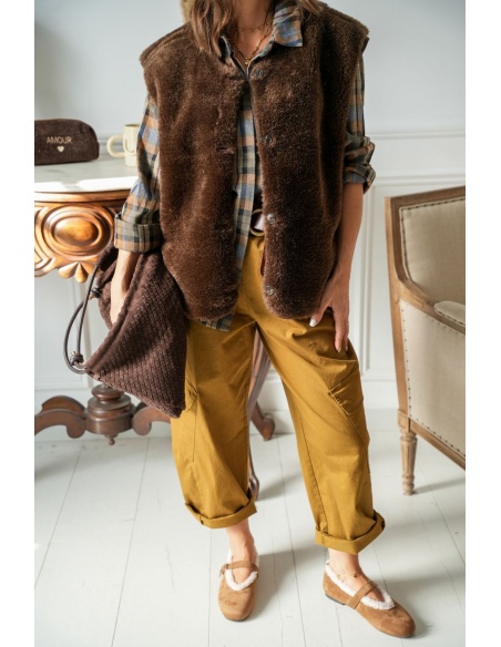 Gilet Coffe VILA VIFALLULAH VILA - 1 | Welcome