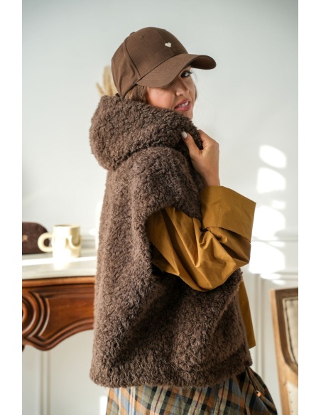 VESTES FEMME DOUDOU MARRON H26 Johanna - 2 | WEB EXCLUSIVE
