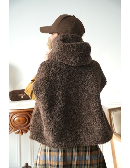 VESTES FEMME DOUDOU MARRON H26 Johanna - 3 | WEB EXCLUSIVE