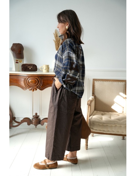 Pantalon Choco THECLE Noho - 5 | Accueil