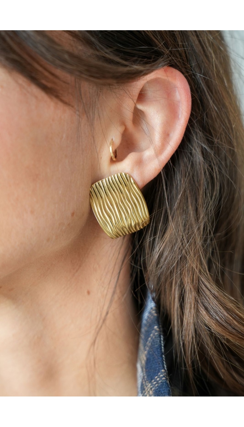 BOUCLES D'OREILLES DORE H26 Noho - 1 | Welcome