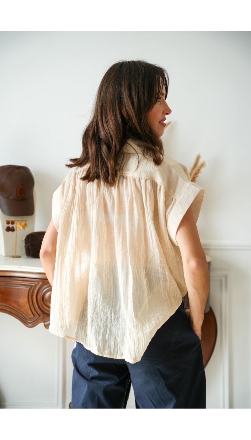 CHEMISIER BEIGE H26 Noho - 2 | Welcome