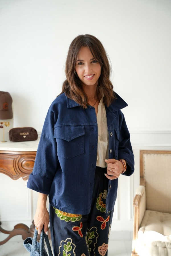 Veste Courte Marine IRIS Noho - 1 | Welcome 2
