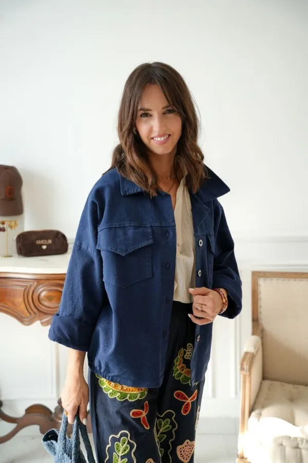 Veste Courte Marine IRIS Noho - 1 | Accueil 2