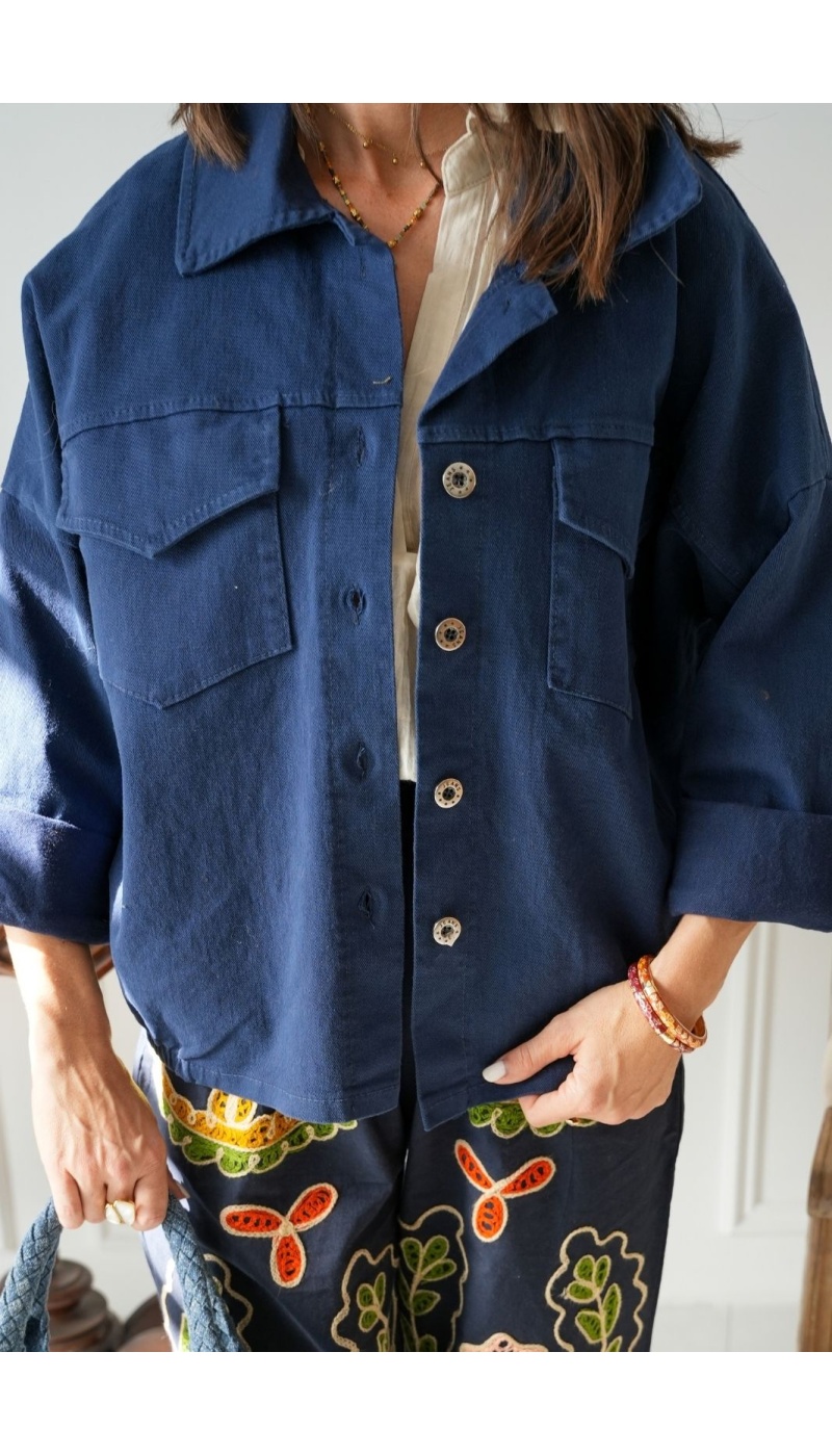 Veste Courte Marine IRIS Noho - 3 | Welcome