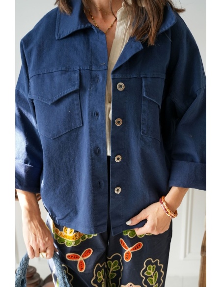 Veste Courte Marine IRIS Noho - 3 | Welcome