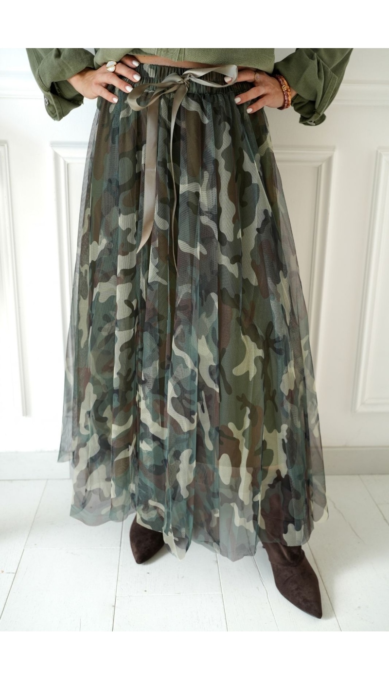 Jupe Tulle Camouflage SAB Noho - 2 | Accueil