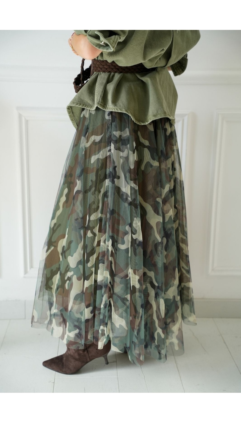 Jupe Tulle Camouflage SAB Noho - 4 | Accueil