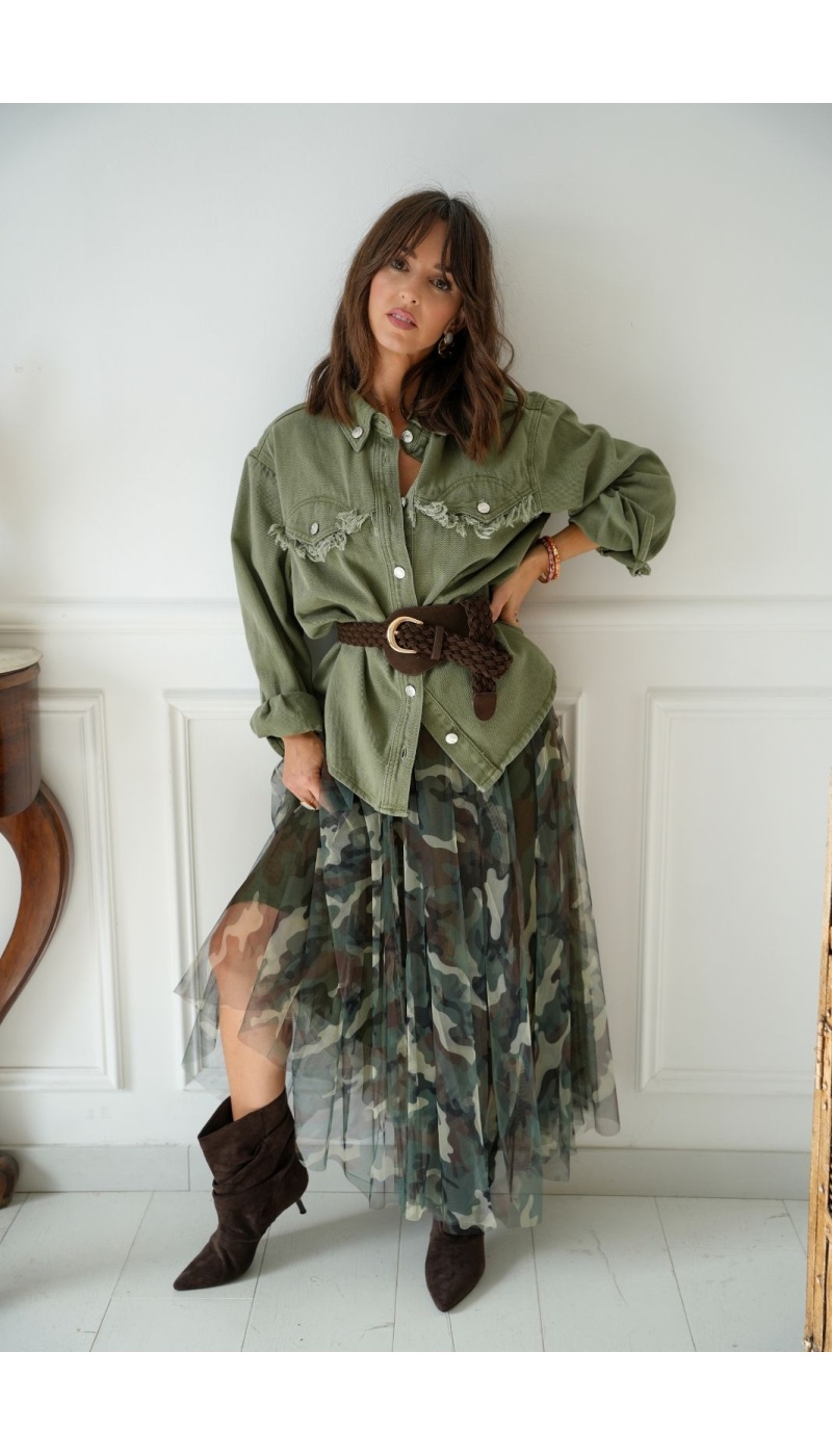 Jupe Tulle Camouflage SAB Noho - 1 | Welcome