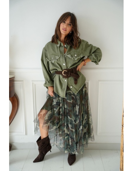Jupe Tulle Camouflage SAB Noho - 1 | Welcome