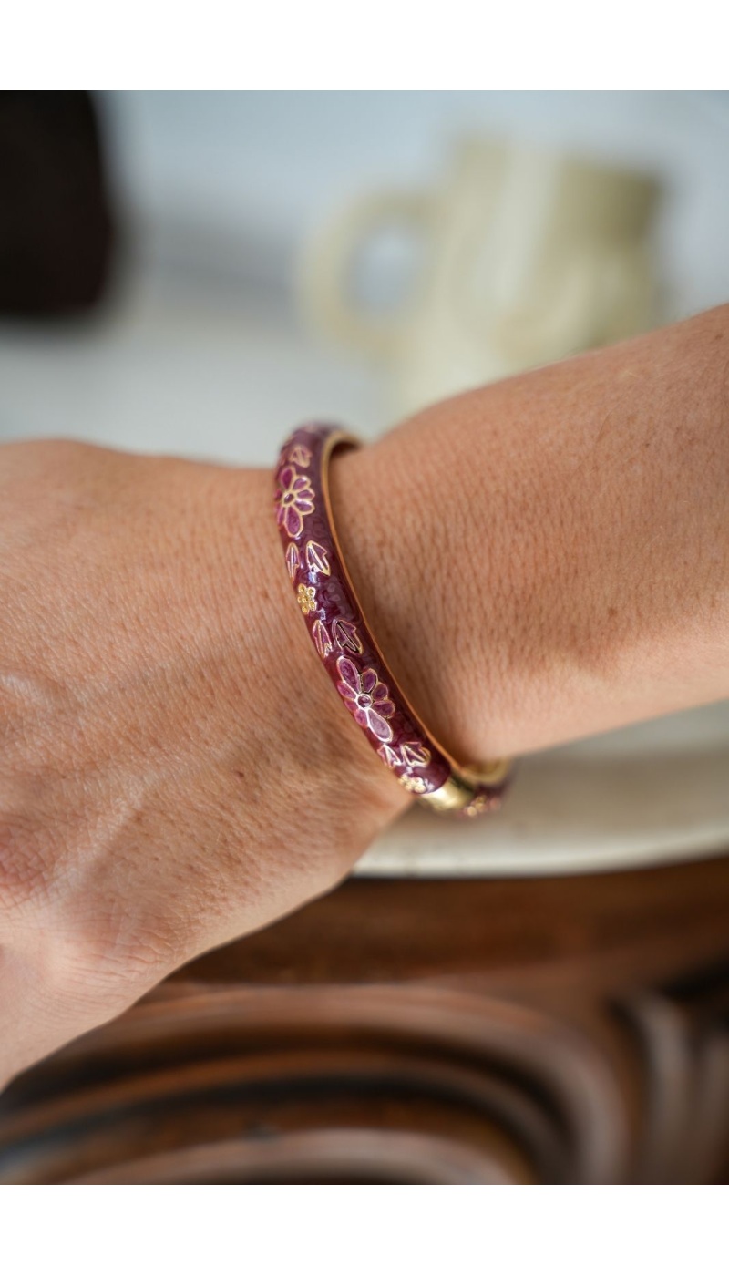 Bracelet Porte Bonheur Chinois Bordeaux LYSU Noho - 1 | Bienvenido