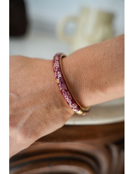 Bracelet Porte Bonheur Chinois Bordeaux LYSU Noho - 1 | Bienvenido