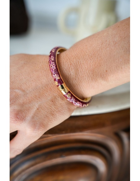 Bracelet Porte Bonheur Chinois Bordeaux LYSU Noho - 2 | Bienvenido