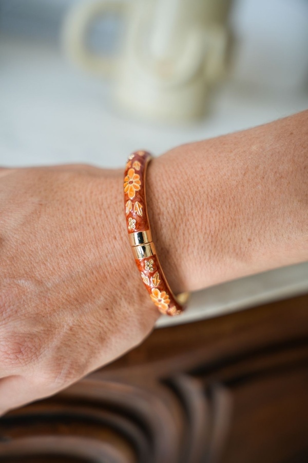 Bracelet Porte Bonheur Chinois Orange LYSU Noho - 1 | Bienvenido