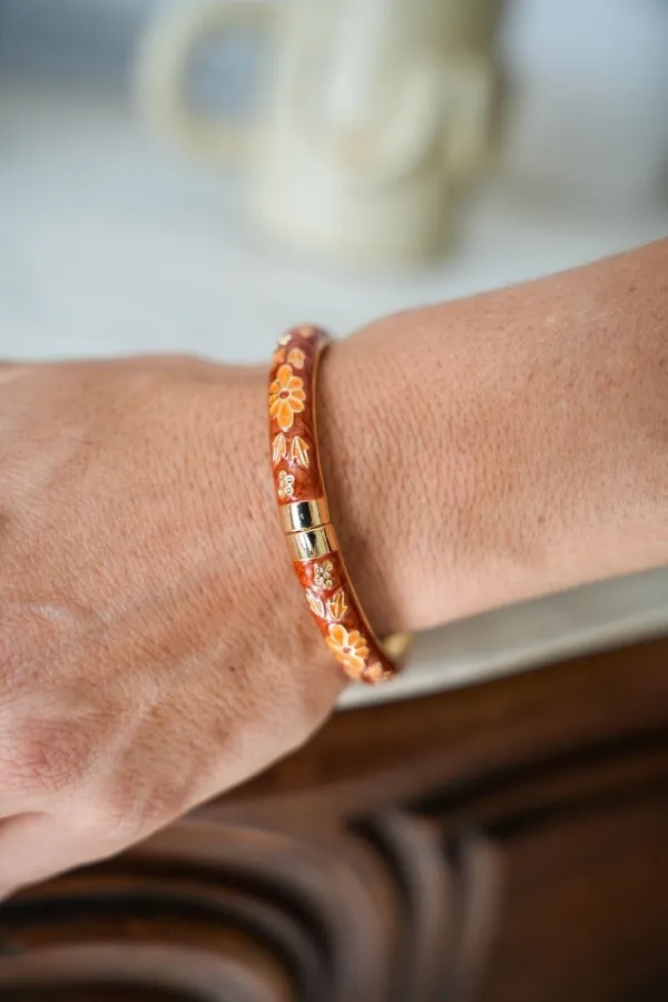 Bracelet Porte Bonheur Chinois Orange LYSU Noho - 1 | Accueil