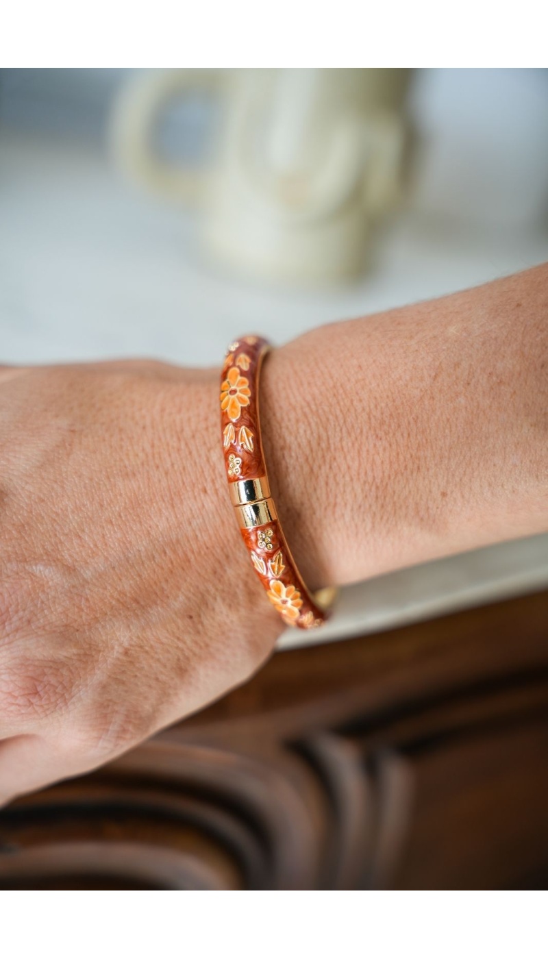 Bracelet Porte Bonheur Chinois Orange LYSU Noho - 1 | Bienvenido