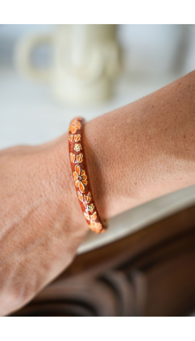 Bracelet Porte Bonheur Chinois Orange LYSU Noho - 2 | Bienvenido