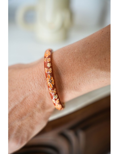 Bracelet Porte Bonheur Chinois Orange LYSU Noho - 2 | Bienvenido