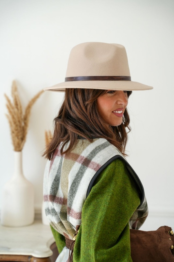 Chapeaux Beige Marron BAGNOLO Noho - 1 | Welcome