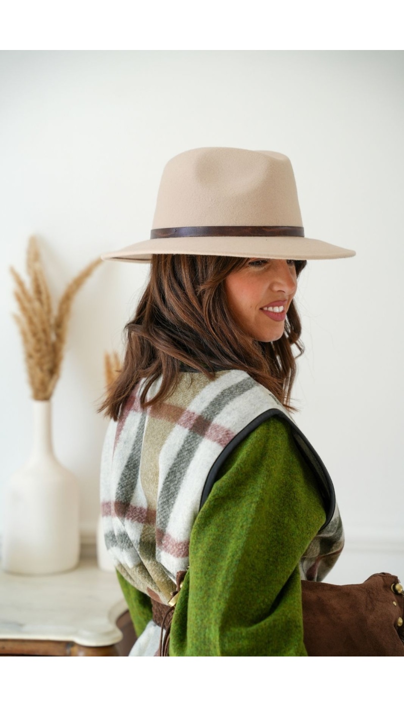 Chapeaux Beige Marron BAGNOLO Noho - 1 | Welcome