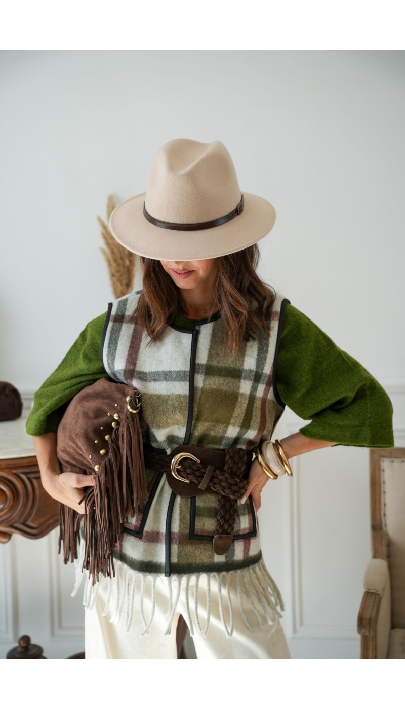 Chapeaux Beige Marron BAGNOLO Noho - 2 | Welcome
