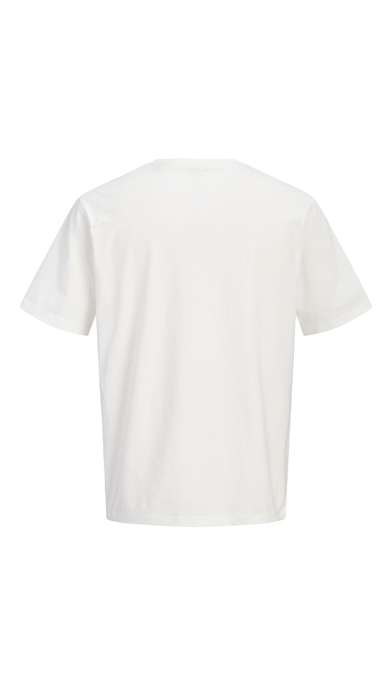 T-Shirt Logo Snow WHITE JORFREDERIKSBERG Jack&Jones - 2 | HAUTS