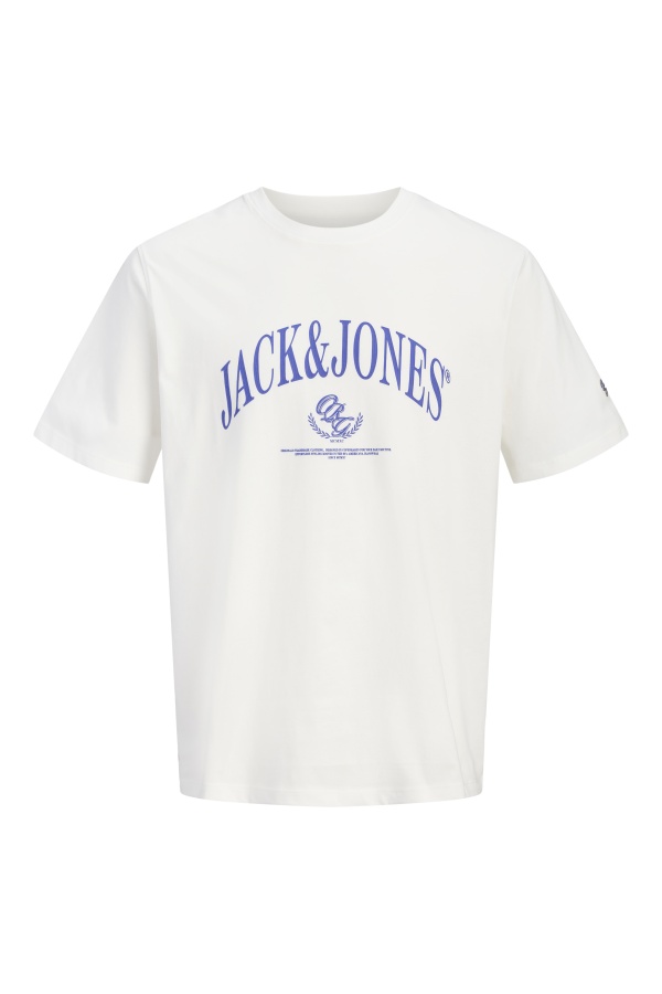 T-Shirt Logo Snow WHITE JORFREDERIKSBERG Jack&Jones - 1 | HAUTS