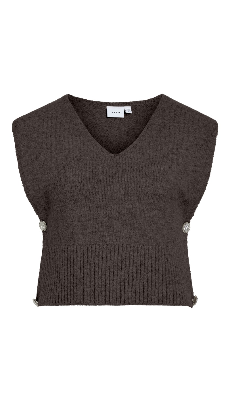 Poncho Coffee Bean VILYLA VILA - 1 | TOPOS