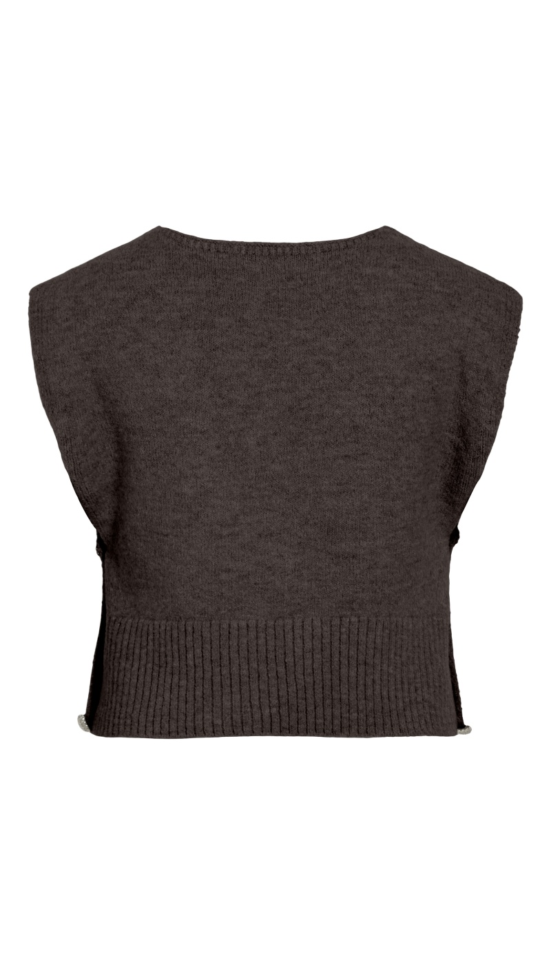 Poncho Coffee Bean VILYLA VILA - 2 | TOPOS