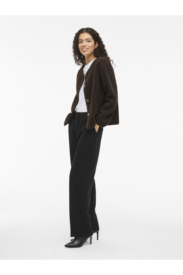Veste Peluche Coffee Bean VIADA VILA - 1 | TOPS