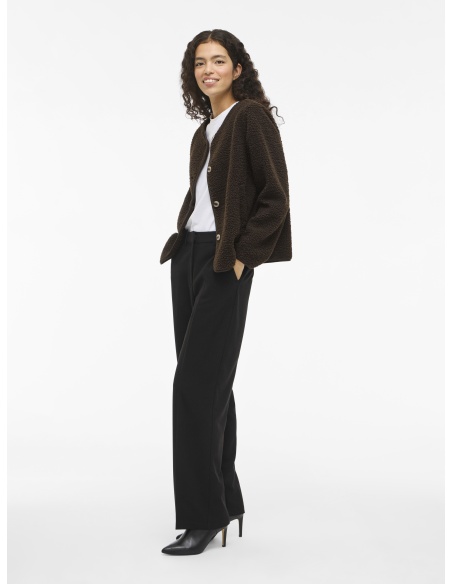 Veste Peluche Coffee Bean VIADA VILA - 1 | TOPS