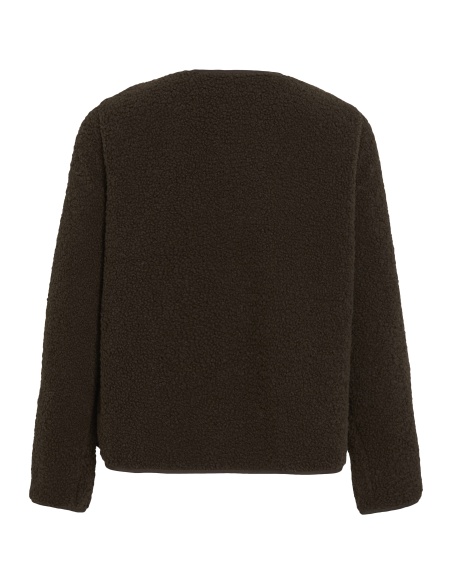 Veste Peluche Coffee Bean VIADA VILA - 4 | TOPS