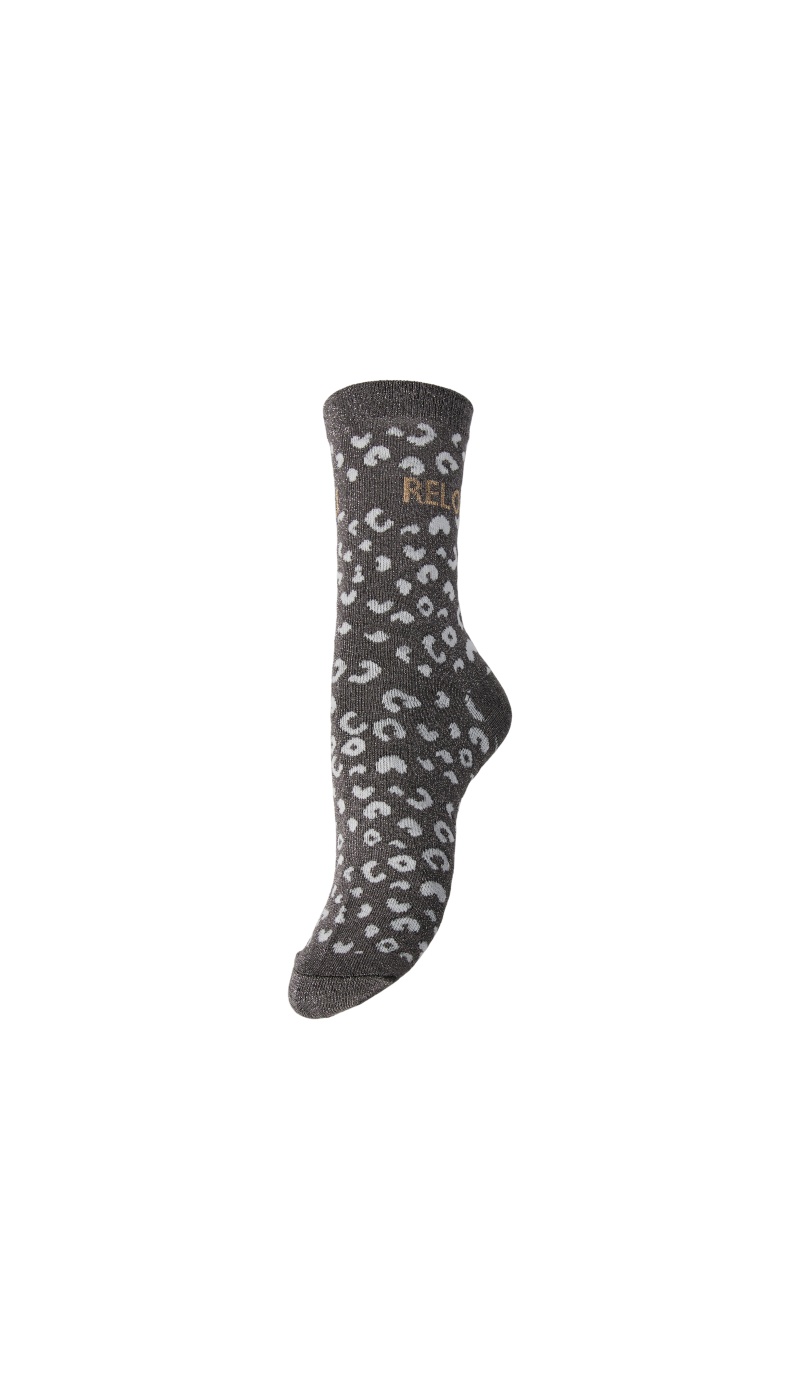 Chaussettes Léopard Morel PCSEBBY PIECES - 1 | ACCESSORIES