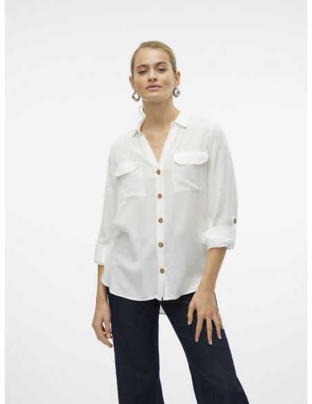 ML SNOW WHITE PRO-HEMDEN Vero Moda - 4 | TOPS