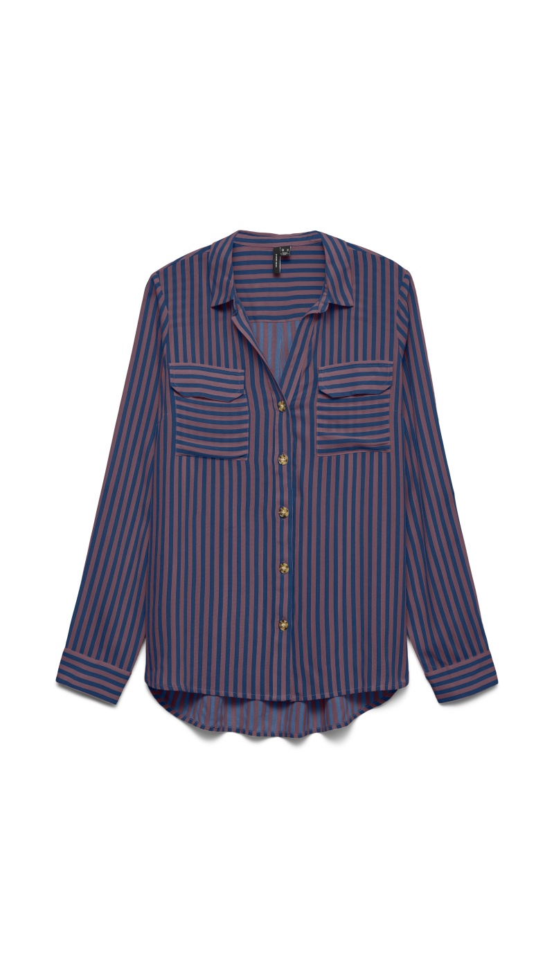 CHEMISES ML NAVY PEONY H26 Vero Moda - 4 | TOPS