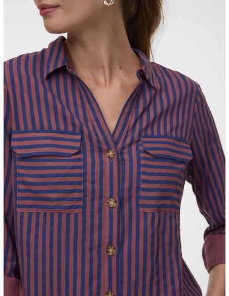CHEMISES ML NAVY PEONY H26 Vero Moda - 3 | TOPS