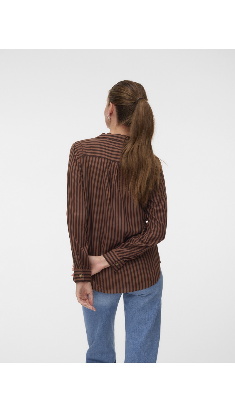 Chemise Rayures Chocolate VMBUMPY Vero Moda - 2 | TOPS