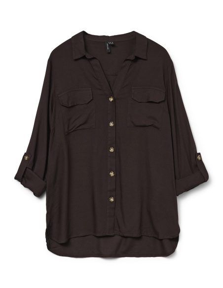 CHEMISES ML CHOCO LATE PER Vero Moda - 4 | TOPS