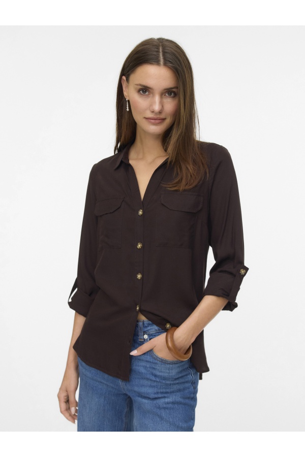 CHEMISES ML CHOCO LATE PER Vero Moda - 1 | TOPS