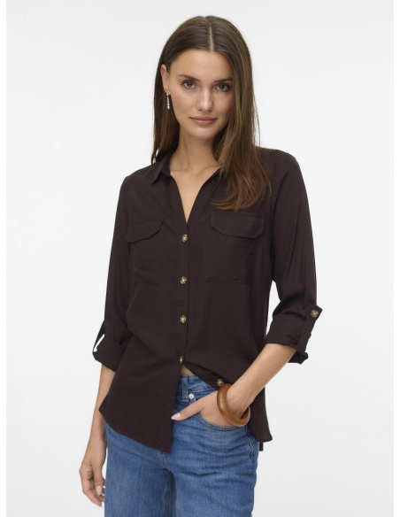 CHEMISES ML CHOCO LATE PER Vero Moda - 1 | TOPS