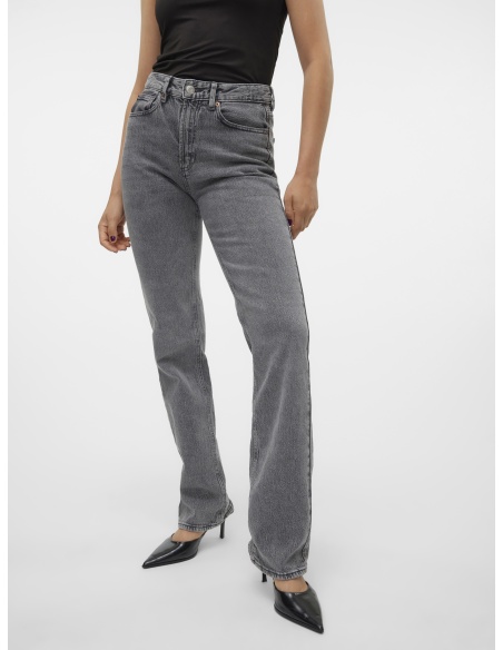 Jean Meduim Grey denim VMTESSA Longueur 32 Vero Moda - 3 | BAS