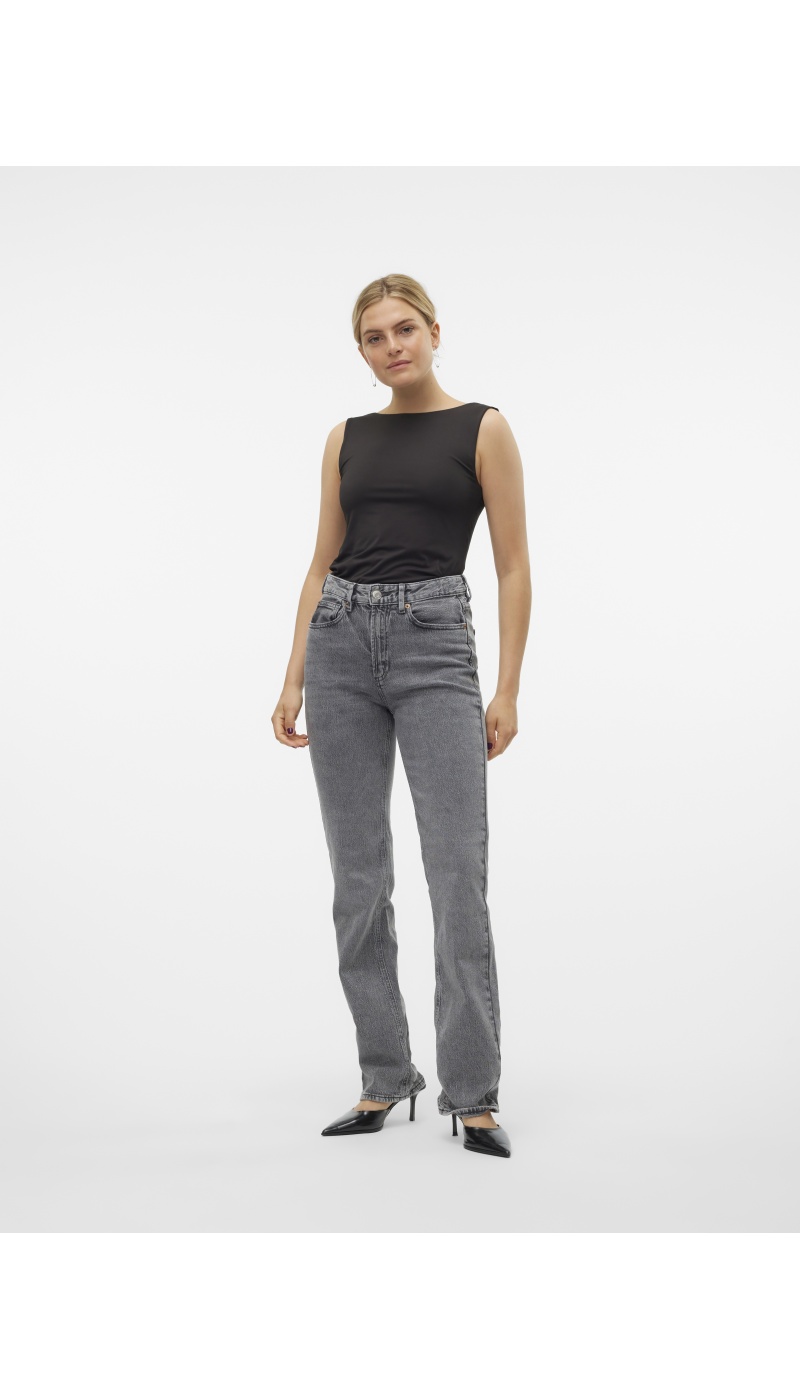 Jean Meduim Grey denim VMTESSA Longueur 32 Vero Moda - 1 | BAS
