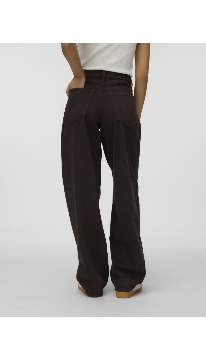 Jean Barrel Chocolate Torte VMZOE Longueur 32 Vero Moda - 3 | BAS