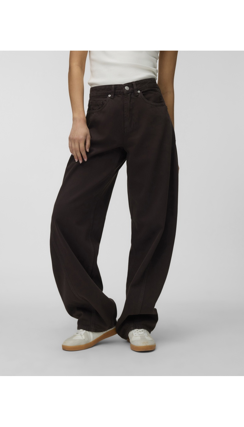 Jean Barrel Chocolate Torte VMZOE Longueur 32 Vero Moda - 2 | BAS