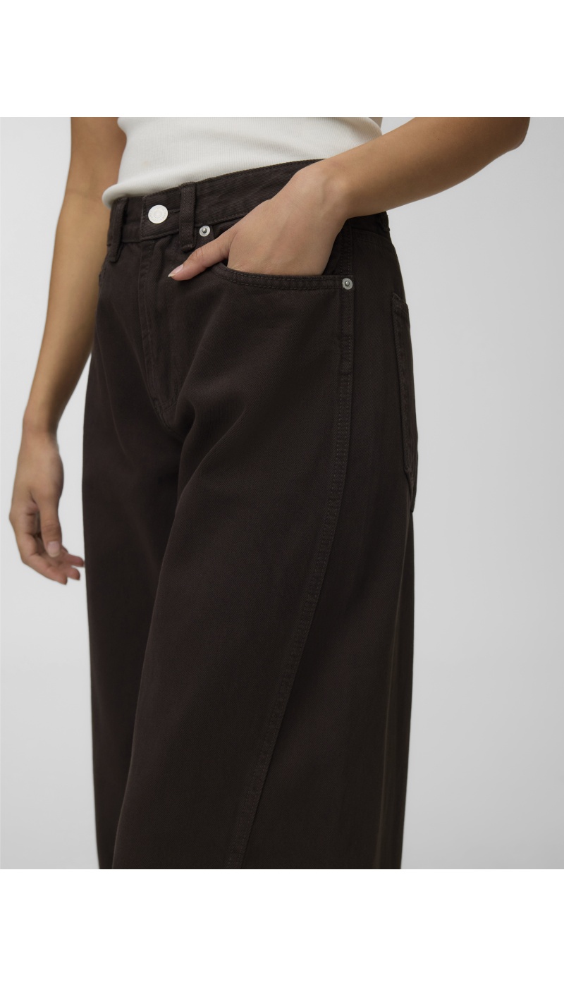 Jean Barrel Chocolate Torte VMZOE Longueur 32 Vero Moda - 4 | BAS